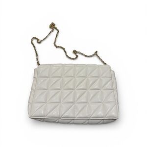 Zara Cream Quilted Bag